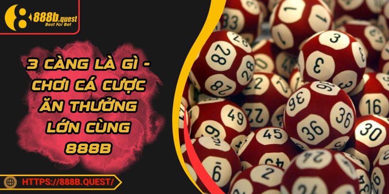 3 Càng Là Gì - Chơi Cá Cược Ăn Thưởng Lớn Cùng 888B