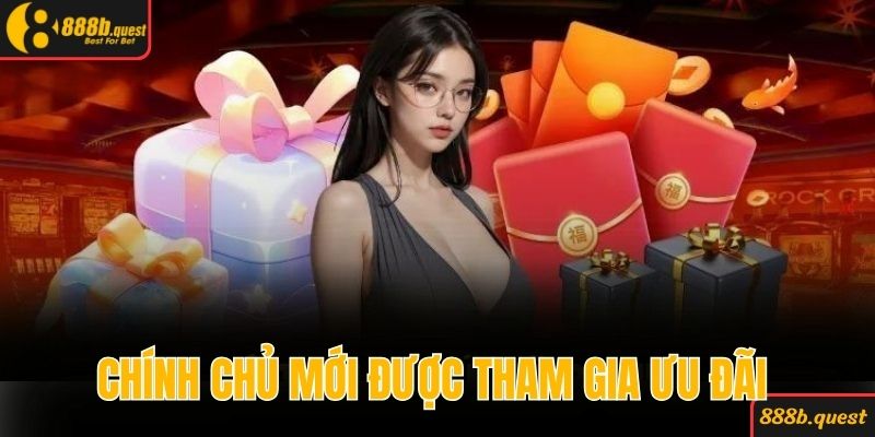 Chỉ tài khoản chính chủ mới được tham gia ưu đãi từ 888b