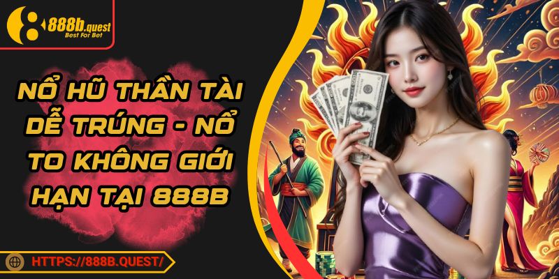 Nổ Hũ Thần Tài Dễ Trúng - Nổ To Không Giới Hạn Tại 888B