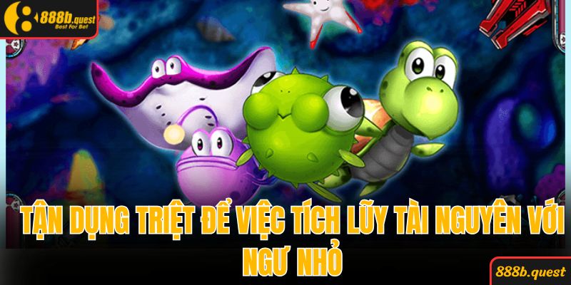 Tận dụng triệt để việc tích lũy tài nguyên với ngư nhỏ